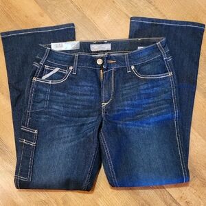 Ariat Rebar Women's Midrise Stretch Boot Cut Jeans 31R